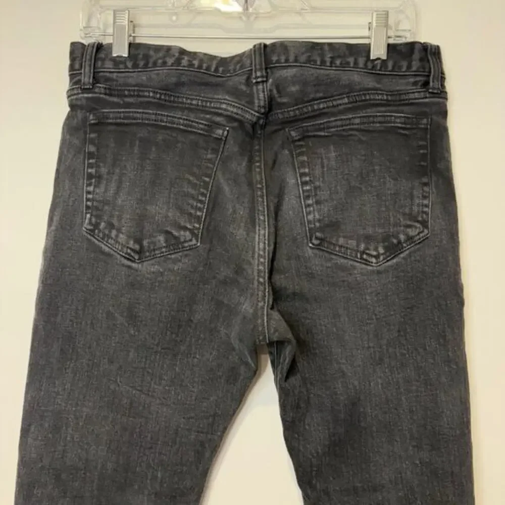 J.CREW Mercantile Mens FLEX W32 L30 Black Slim Jeans Straight Leg Stretch‎